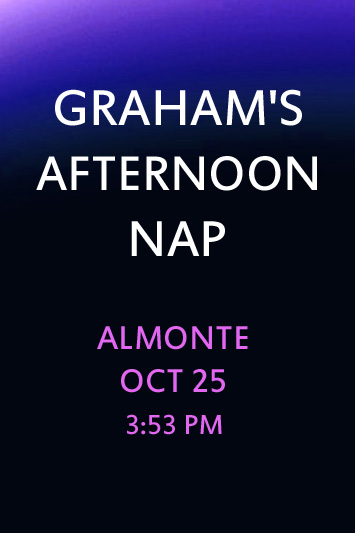 'Graham's Afternoon Nap' by Jonny Olsen