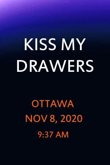 'Kiss my Drawers' by Jonny Olsen