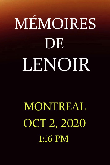 'Memoires de Lenoir' by Jonny Olsen